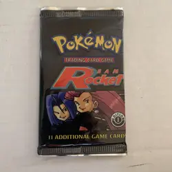 Pokemon 1st Edition Team Rocket Seaed Pack - Image 1