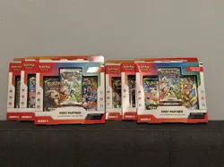 Pokemon: First Partner Illustration Collection Series 2 Box Brand New Sealed x6 - Image 2