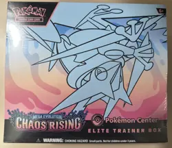 Pokemon TCG Chaos Rising Pokemon Center ETB Elite Trainer Box Brand New Sealed - Image 1