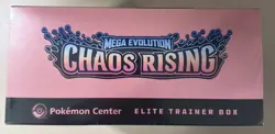 Pokemon TCG Chaos Rising Pokemon Center ETB Elite Trainer Box Brand New Sealed - Image 5