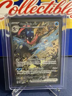 Pokemon TCG: GRENINJA ex SVP132 Scarlet & Violet Black Star Promo LP - Image 1