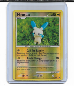Pokemon Supreme Victors Minun Reverse Holo #71/147 Played VG - Image 1