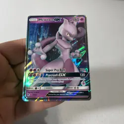 Mewtwo GX 31/68 Holo GX Rare Hidden Fates Pokemon Near Mint - Image 2