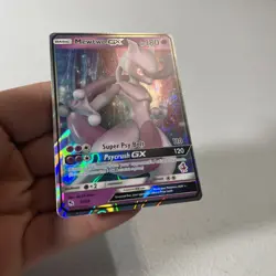 Mewtwo GX 31/68 Holo GX Rare Hidden Fates Pokemon Near Mint - Image 4