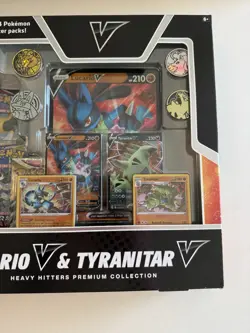 Pokemon Lucario & Tyranitar Heavy Hitters Premium Collection, 14 Booster Packs - Image 5