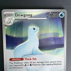 Dewgong 097/094 - Phantasmal Flames - Pokemon TCG - Illustration Rare - NM - Image 3
