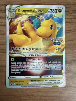 Dragonite VSTAR SWSH236 Holo Promo Sword & Shield Pokemon Near Mint - Image 1