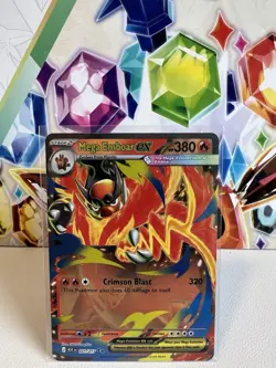 Mega Emboar ex 031/217 Double Rare - Pokemon TCG Ascended Heroes - NM - Image 1