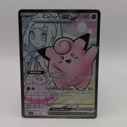 Pokemon TCG Lillie's Clefairy ex 173/159 Full Art NM - Image 1