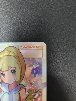 Pokemon Lillie Trainer 151/156 SM151 Ultra Prism Full Art Holo Ultra Rare - Image 2