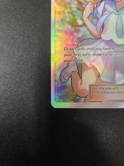 Pokemon Lillie Trainer 151/156 SM151 Ultra Prism Full Art Holo Ultra Rare - Image 4