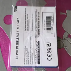Pokemon Perfect Order STAFF Promo Sealed Doublade Serperior Barbaracle Tyrantrum - Image 2