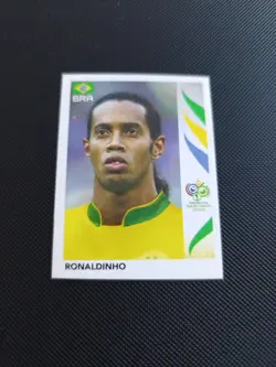 Panini World Cup Germany 2006 Sticker Image Ronaldinho Bresil Coupe Monde FIFA - Image 1