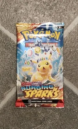 Pokemon Tcg Surging Sparks Booster Pack X4 Factory Sealed See Description - Image 4