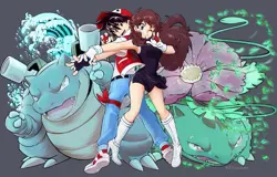 Pokemon anime palito de pan pok mon special venusaur Pad Gaming Mat Desk - Image 1