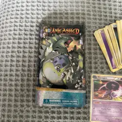 Pokemon Card HS Unleashed Chaos Control Theme Deck 2010 Open (No Holo)Pack Fresh - Image 1