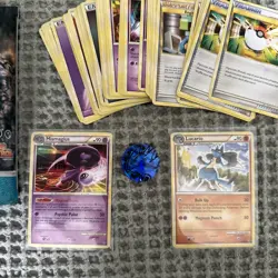 Pokemon Card HS Unleashed Chaos Control Theme Deck 2010 Open (No Holo)Pack Fresh - Image 2