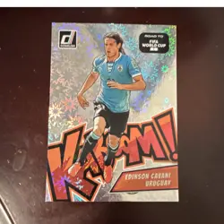 Donruss 2025-26 Road FIFA World Cup 26 Kaboom! #16 Edinson Cavani Uruguay jumbo - Image 1