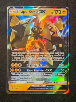 Tapu Koko GX SM33 Sun & Moon Promo Lightly Played - Image 1