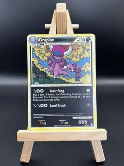 Drapion Holo Rare, 4/102, Triumphant, English, Pokemon, Moderately Played - Image 1