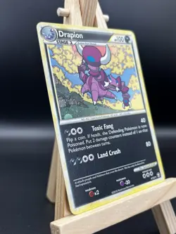 Drapion Holo Rare, 4/102, Triumphant, English, Pokemon, Moderately Played - Image 3