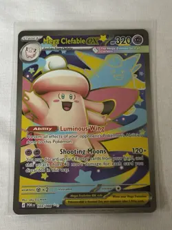 Pokemon TCG Mega Clefable Ex 103/88 Perfect Order Mint Condition Pack Fresh NM - Image 1