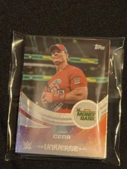 Topps WWE universe pack of 20 cards packs include The Rock, John Cena, Cody - Image 5