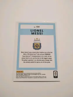 2025-26 Panini Donruss Optic Road To FIFA World Cup 26 Lionel Messi #154 - Image 2