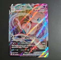 Pokemon TCG Mew Vmax Fusion Strike 114/264 Holo Ultra Rare - Image 1