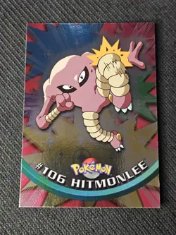 Pokemon TV Animation Edition Series 2 #106 Himonlee *foil/blue label* - Image 1