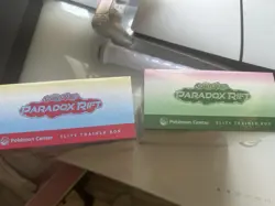 Paradox Rift Roaring Moon and Iron Valiant ETBS (Pokemon Center Edition) - Image 2