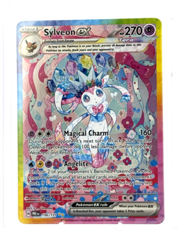 Sylveon ex 156/131 SV Prismatic Evolutions SIR Full Art Holo - Image 1