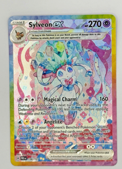 Sylveon ex 156/131 SV Prismatic Evolutions SIR Full Art Holo - Image 2