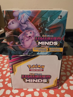 Qty: 47 - Pokemon TCG Sun & Moon Unified Minds Booster Mini Packs & Display Box - Image 2