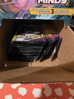 Qty: 47 - Pokemon TCG Sun & Moon Unified Minds Booster Mini Packs & Display Box - Image 4
