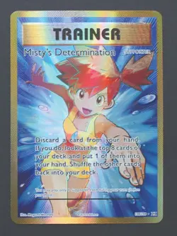 Misty's Determination 108/108 - Evolutions Pokemon TCG - NM - Image 1