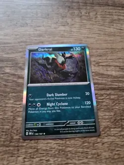 Pokemon Darkrai 136/197 Obsidian Flames Holo Rare Pack Fresh - Image 1