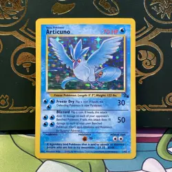 Articuno 2/62 - Fossil - Holo - Pokemon - LP + - Image 1