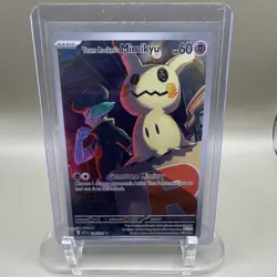 Pokemon TCG Team Rocket's Mimikyu 238/217 SV Promo Holo EN 2025 - Image 1