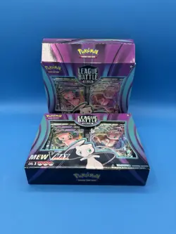 Pokemon New TCG: Mew VMAX League Battle Deck Fusion Strike Lot Of 2 - Image 1