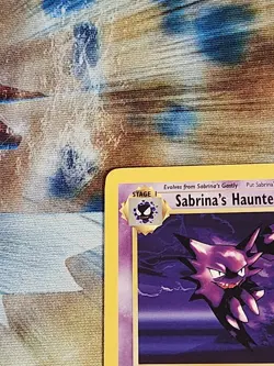 2000 Pokemon Gym Heroes - Sabrina's Haunter 58/132 Uncommon - NM - Image 2