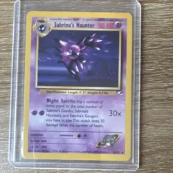 The Pokemon Company Sabrina's Haunter 58/132 Gym Heroes Unlimited Uncommon - Image 1