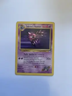 Pokemon TCG Sabrina's Haunter Uncommon Card 58/132 Gym Heroes Series - Image 1