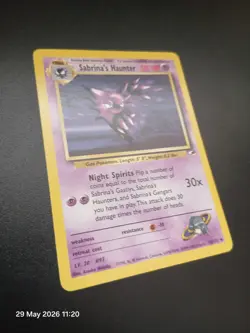 Pokemon TCG Sabrina's Haunter Gym Heroes 58/132 Regular NM - Image 2