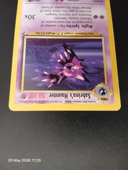 Pokemon TCG Sabrina's Haunter Gym Heroes 58/132 Regular NM - Image 4