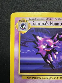 Pokemon TCG Sabrina's Haunter Gym Heroes 58/132 Vintage WOTC - Image 2