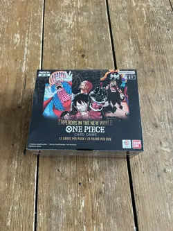 One Piece OP09 Emperors in the New World English Booster Box NEW SEALED - Image 1