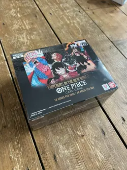 One Piece OP09 Emperors in the New World English Booster Box NEW SEALED - Image 2