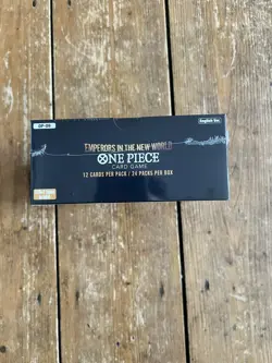 One Piece OP09 Emperors in the New World English Booster Box NEW SEALED - Image 4