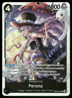 Perona (045) EB03-045 Extra Booster: Heroines Edition One Piece Foil NM - Image 1